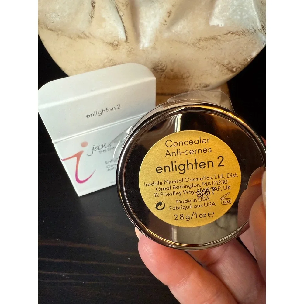 Jane Iredale Enlighten Concealer 2 Under Eye Dark Circle Treatment 2.8g New